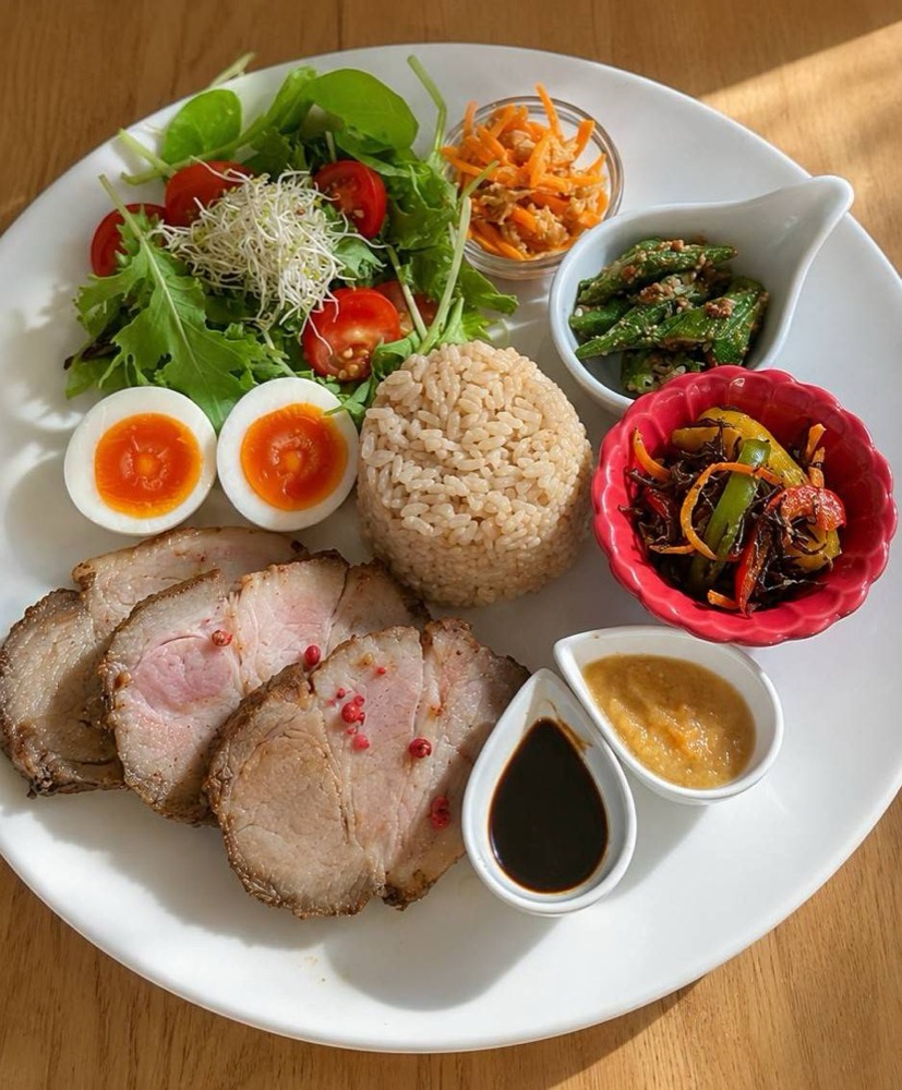 しょうゆ麹のワンプレート